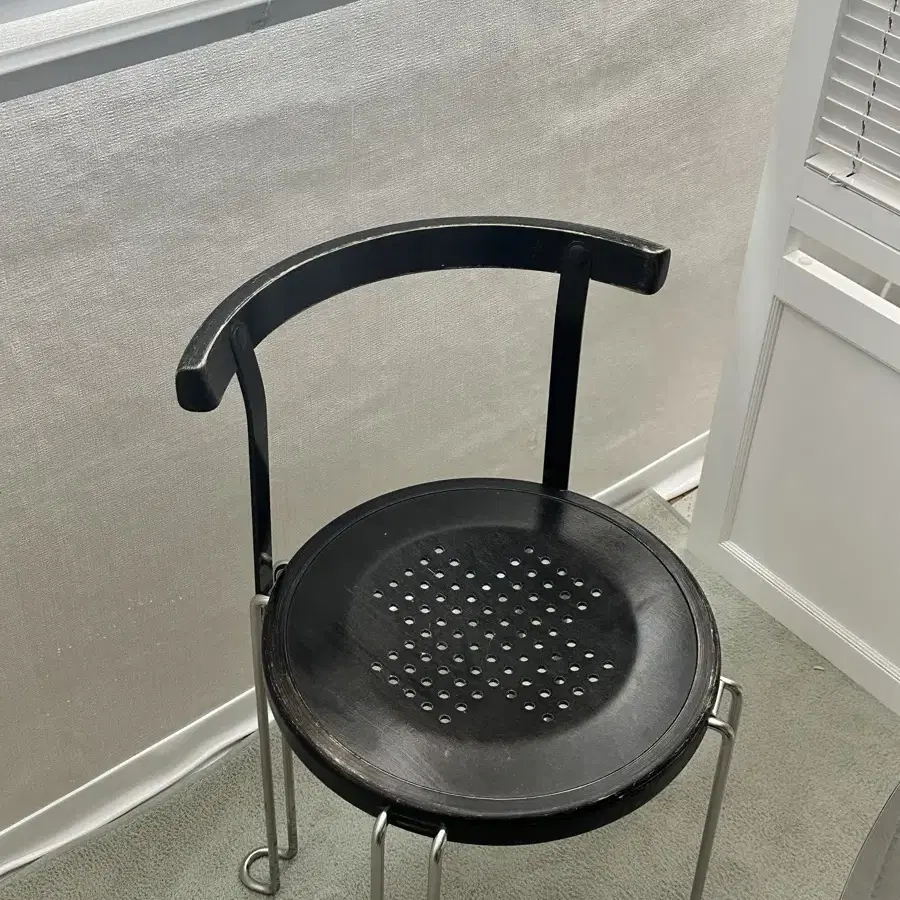 빈티지 체어  bla station stackable chairs