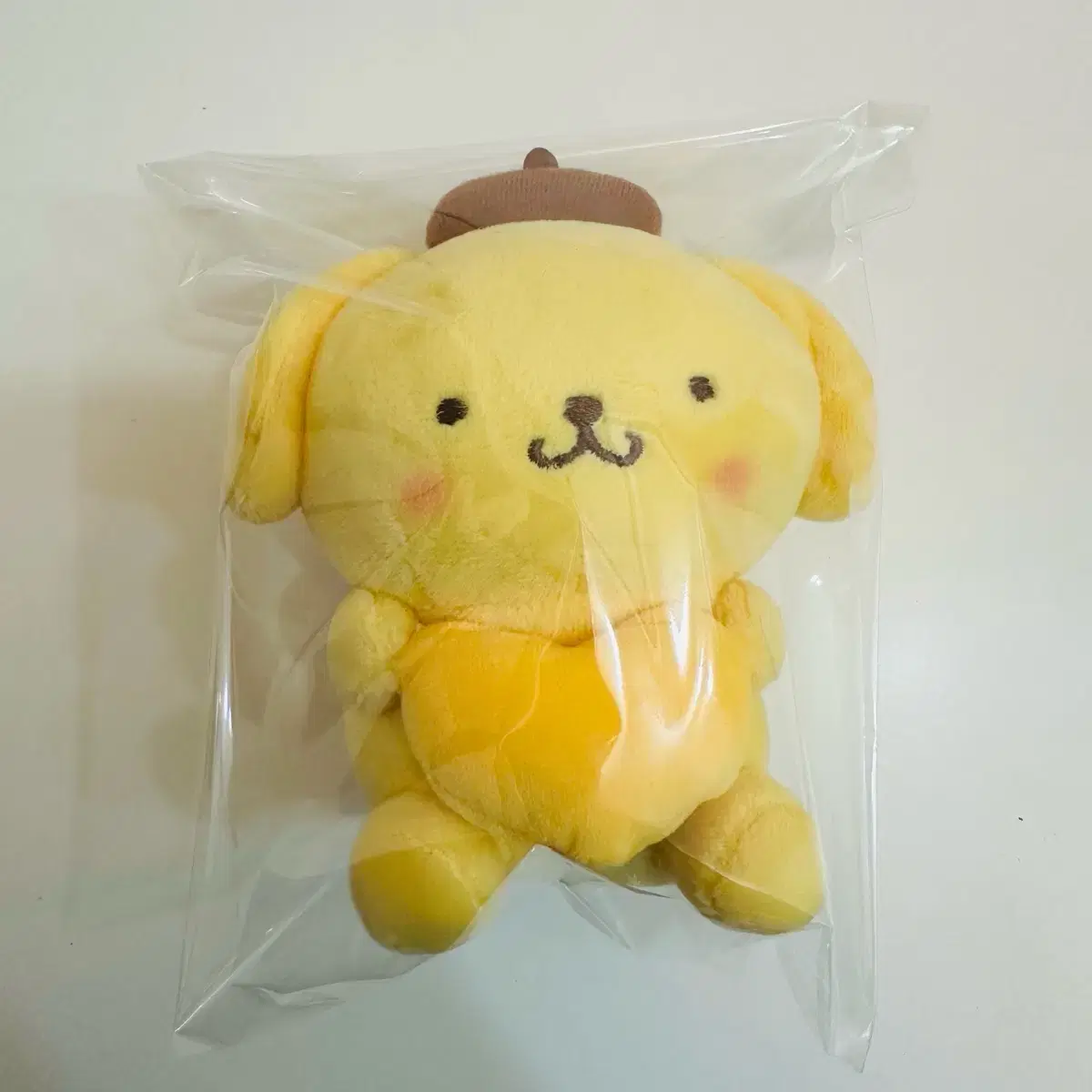 Sanrio Heart Pompompurin Mascot keyring Doll