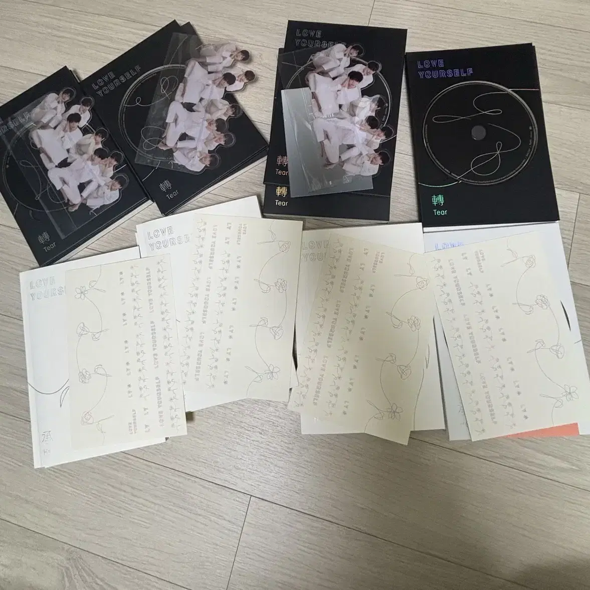 방탄 bts 초판 love yourself tear 앨범