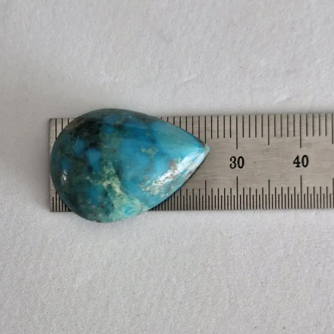 천연터키석 나석(18.953ct)