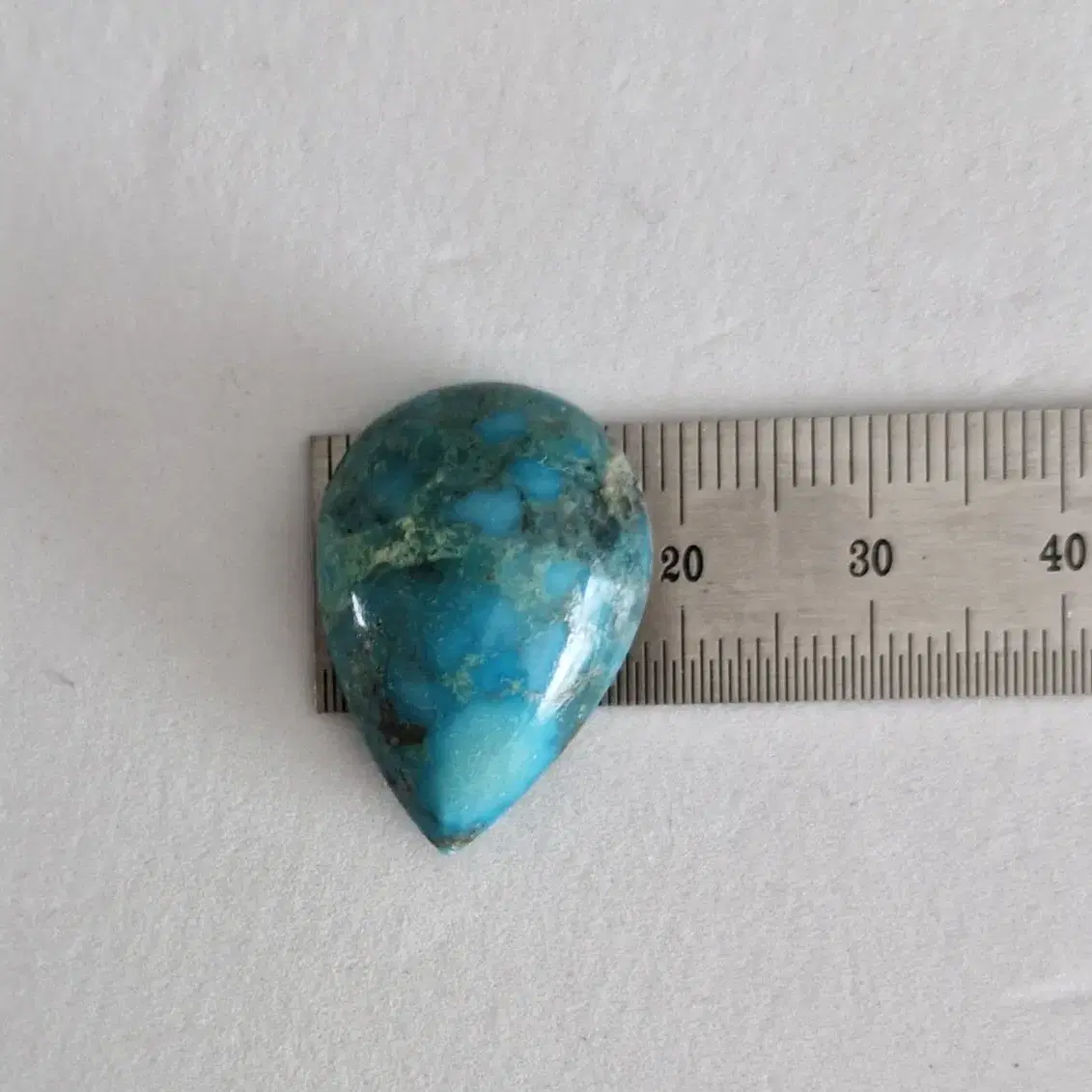 천연터키석 나석(18.953ct)