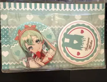 하츠네 미쿠 보컬로이드 발렌타인 파티 유라쿠초 마루이 캔 배지