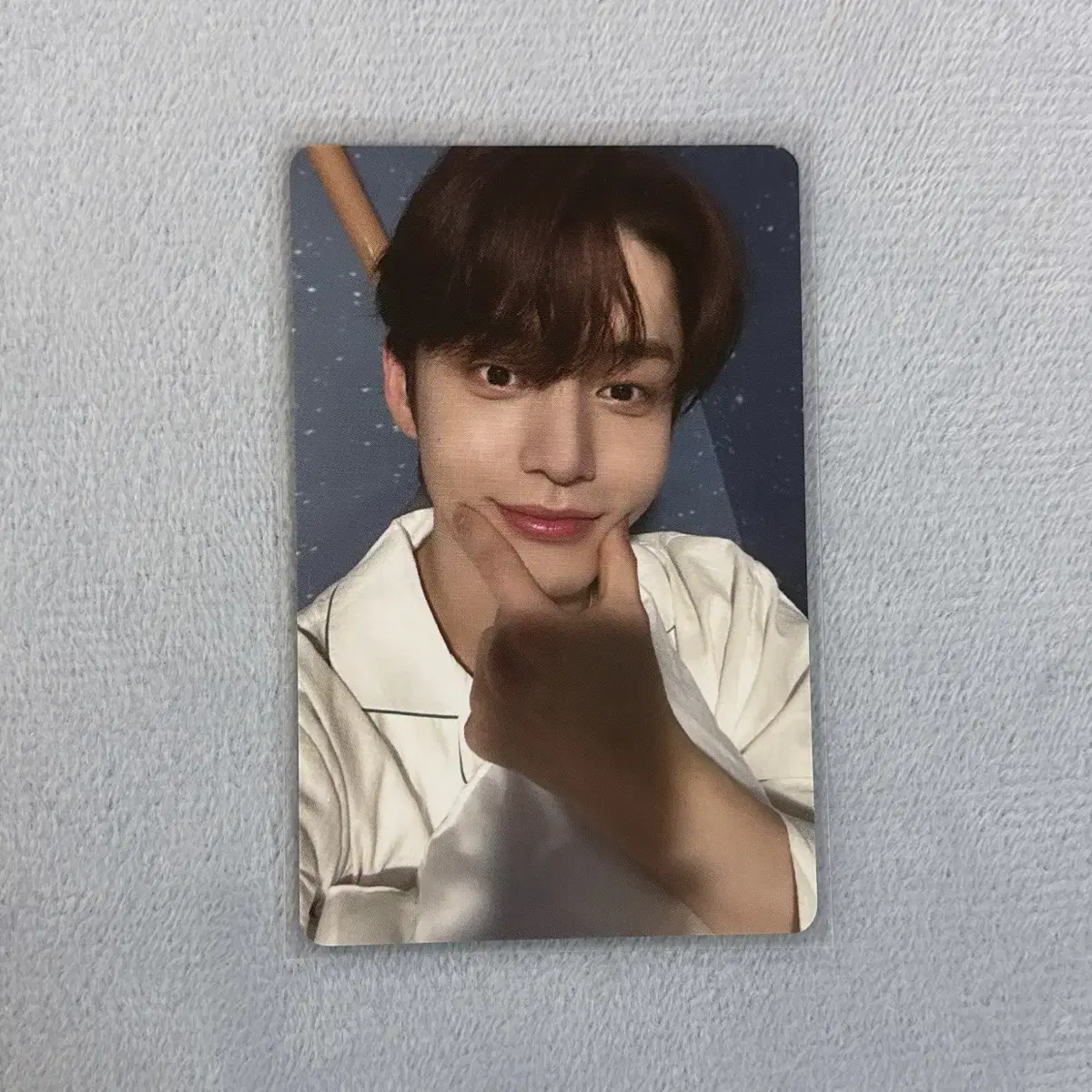 kim jiwoong with muu unreleased photocard photocard                     