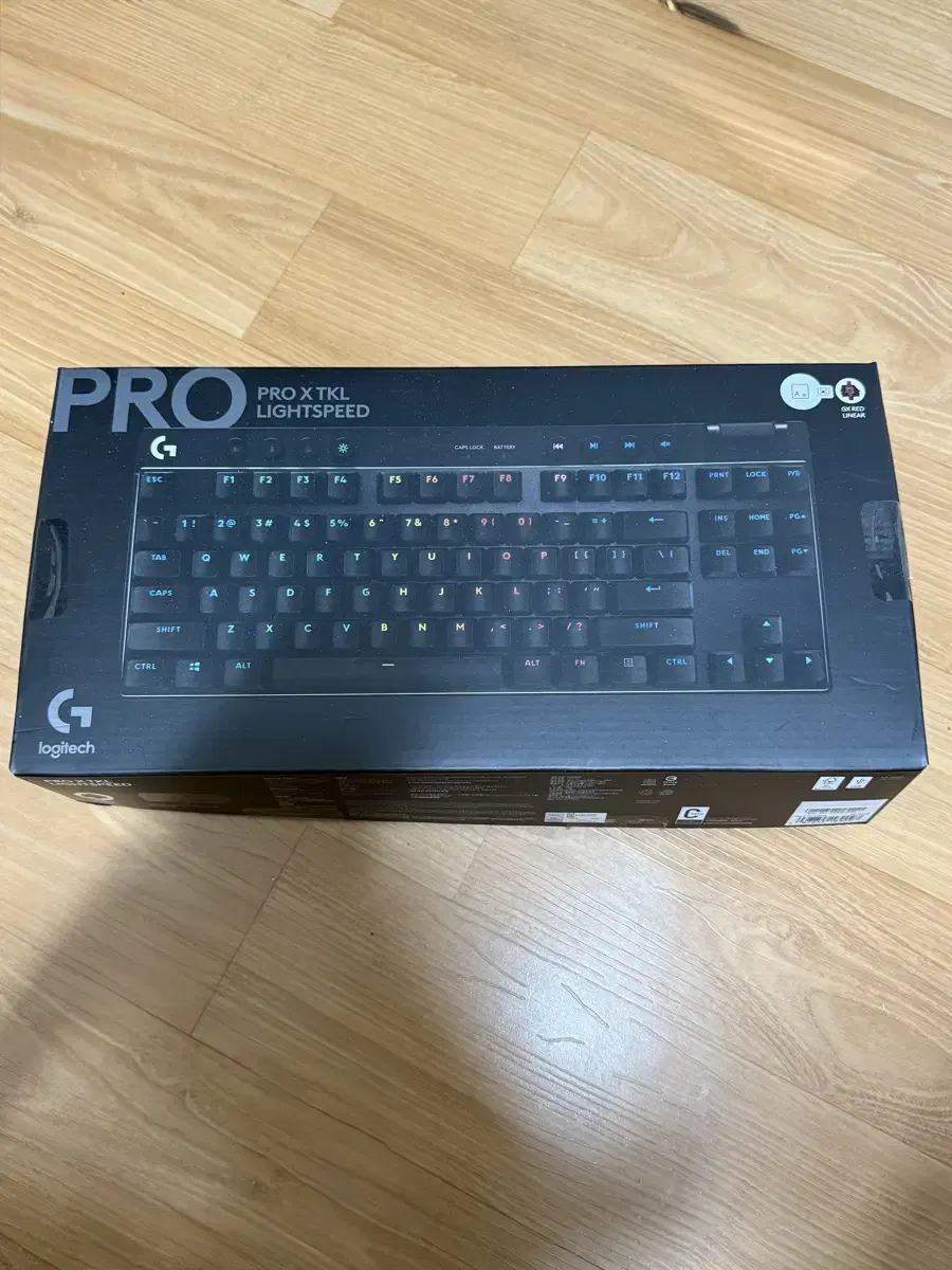 로지텍 G PRO X TKL 적축