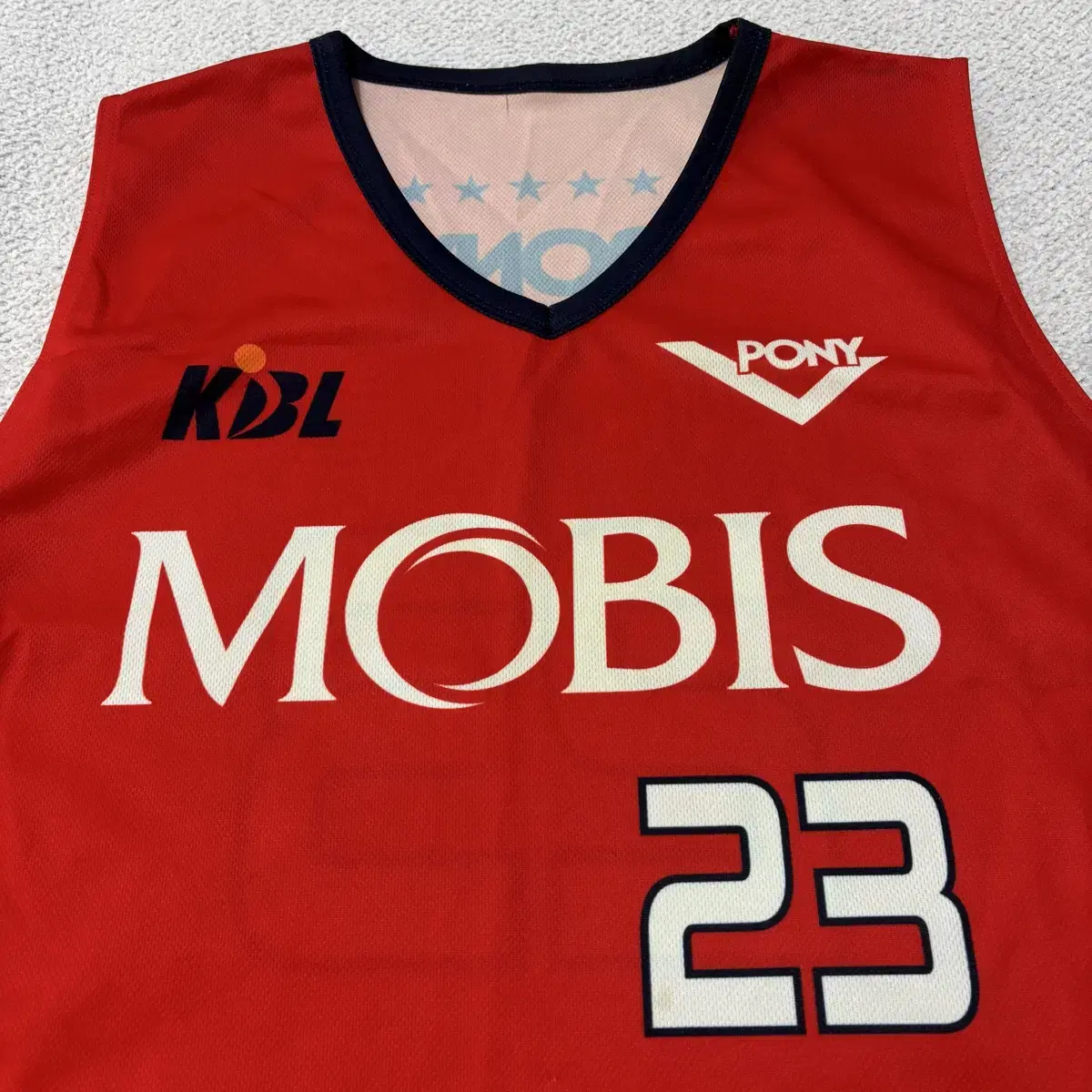 KBL MOBIS 이지원 유니폼 농구 나시