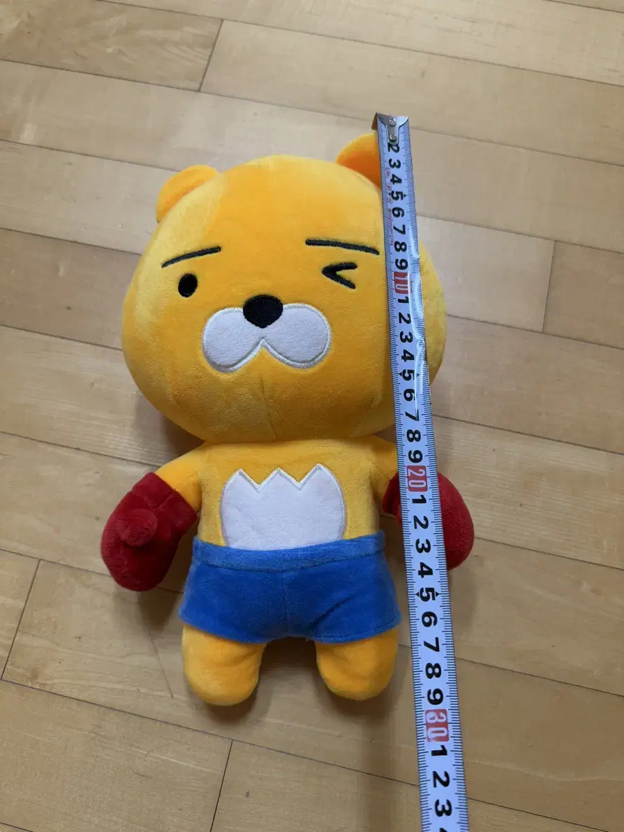 카카오프렌즈 라이언 복싱 인형 30cm