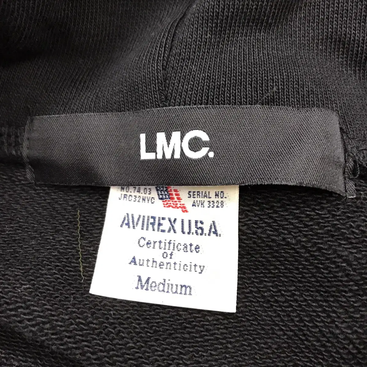 아비렉스 AVIREX x LMC 후드티셔츠 [M]