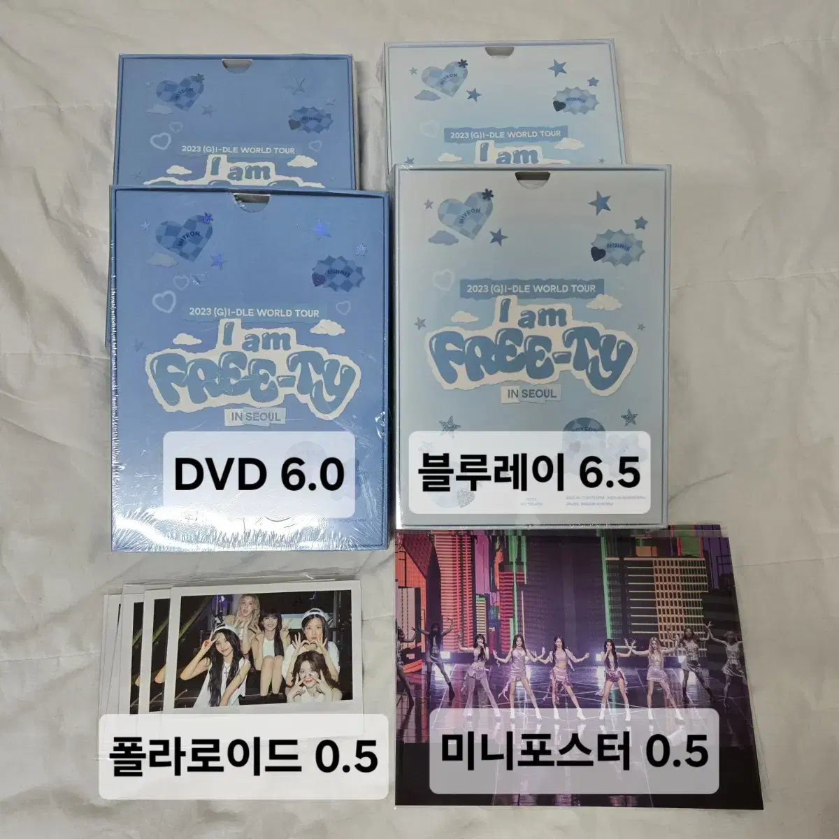 (미개봉) 아이들 2023 콘서트 DVD 블루레이