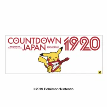 CDJ 1920 포켓몬피카츄 페이스 타올