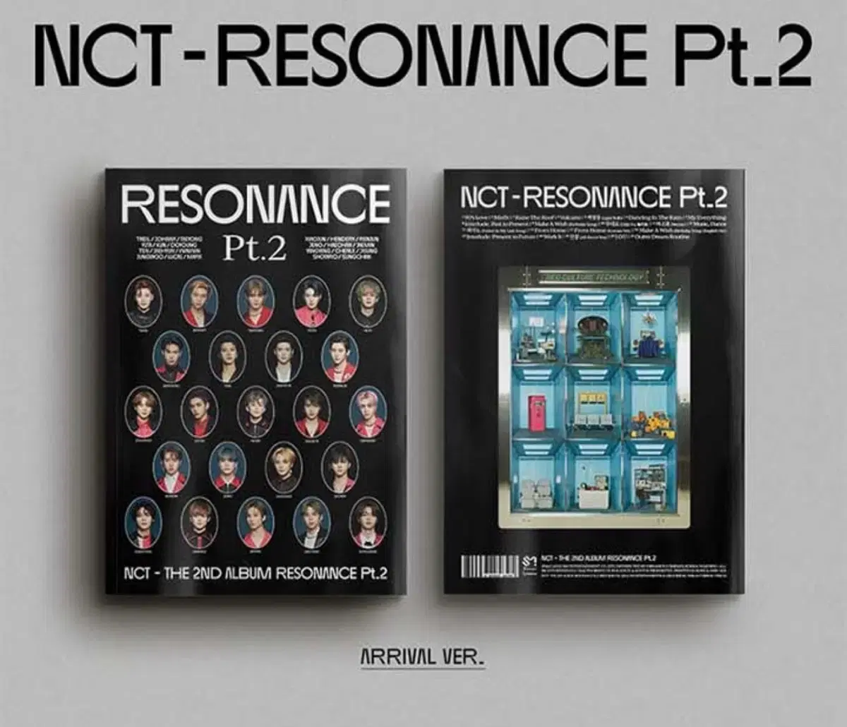 개봉)엔시티 레조넌스RESONANCE pt2 arrival앨범(포카포함)