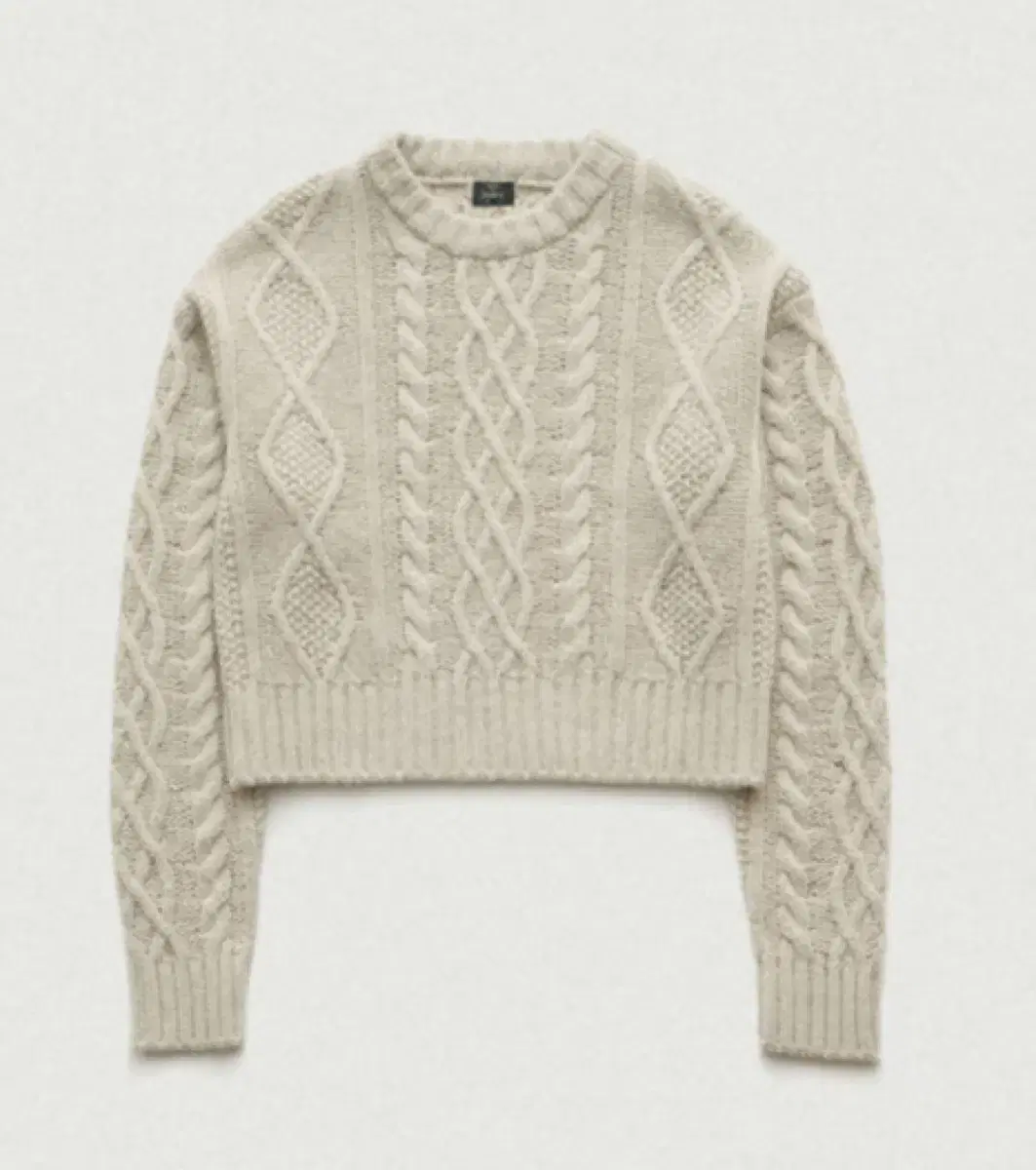 더 바넷 아이보리 케이블 니트 Ivory Tots Cable Knit