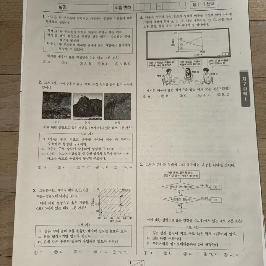 2025 시대인재 final 브릿지 전국 모의고사 (지구과학1)