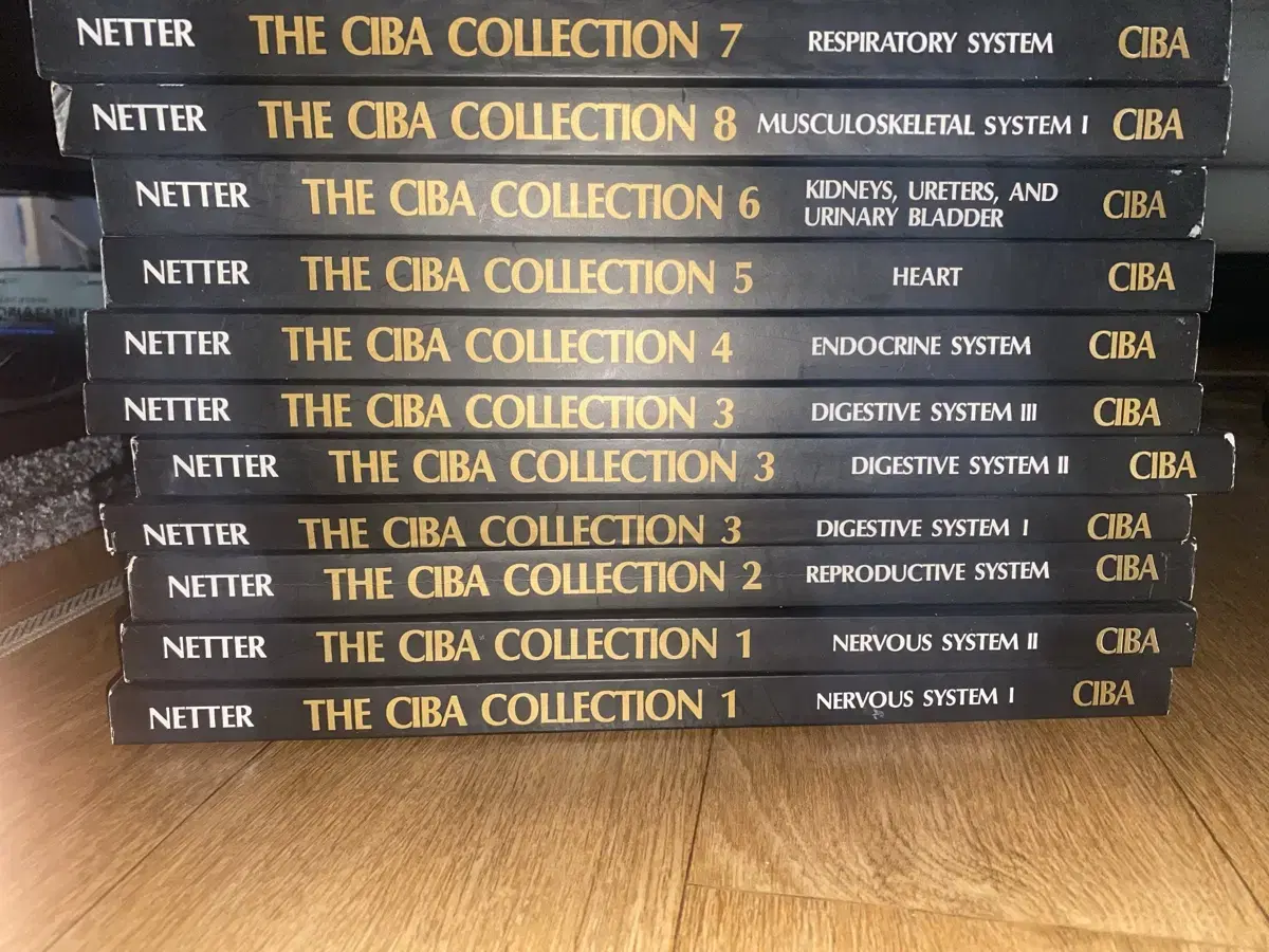 해부학 전공도서 CIBA COLLECTION