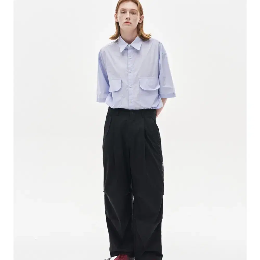 노운 wide multi pants (black) 2사이즈 상태좋음