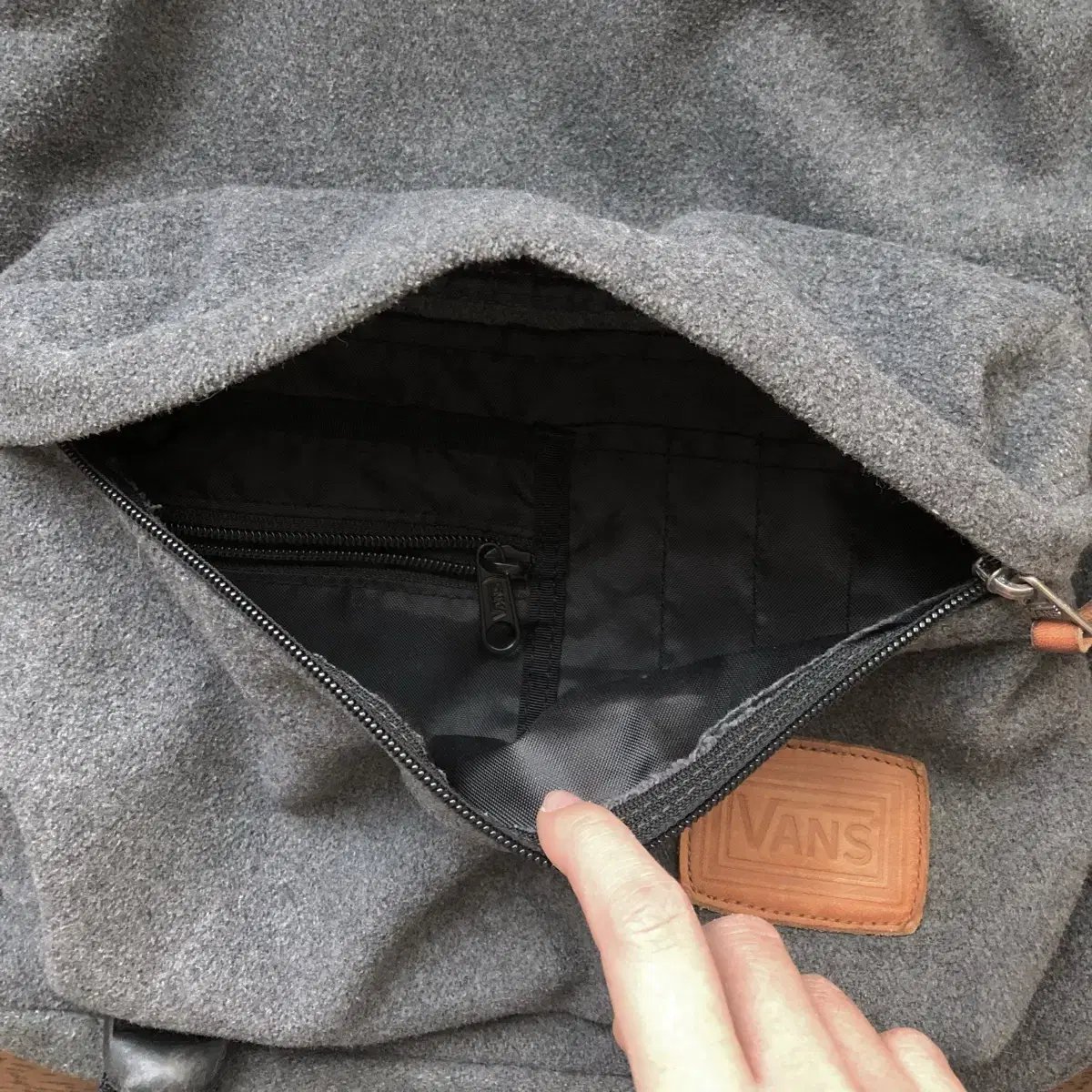 vans wool backpack 반스 백팩