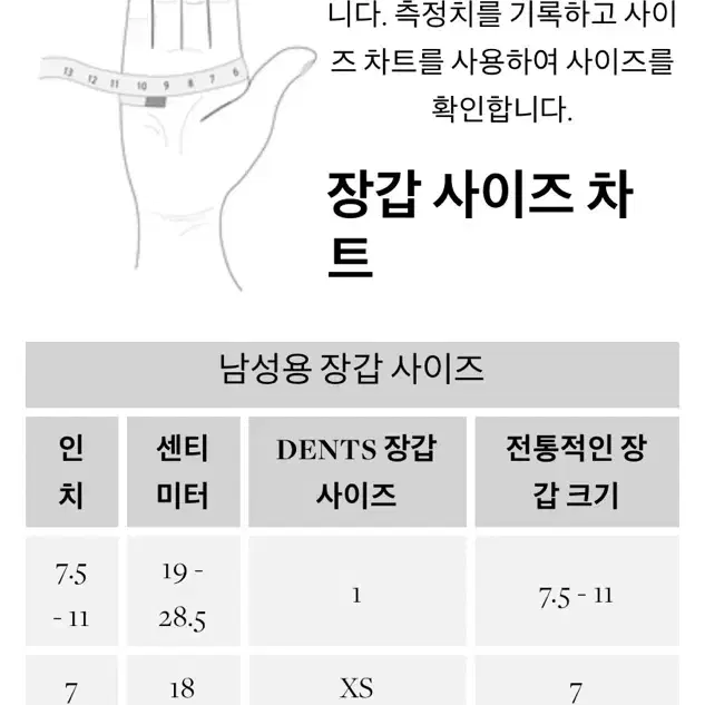 [M]덴츠 윈체스터 사슴가죽 장갑 Dents Winchester