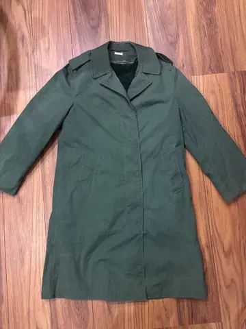 미군 JUNIOR ROTC 스텐카라 코트 라이너가 달린 밀리터리 코트