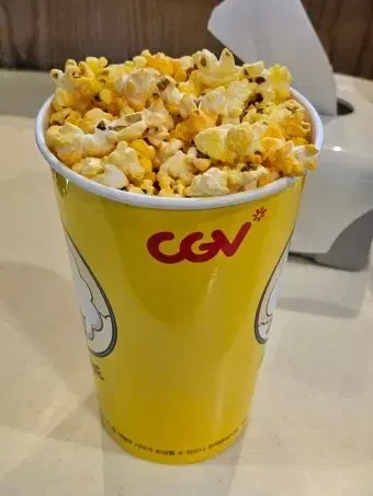 cgv 팝콘 m