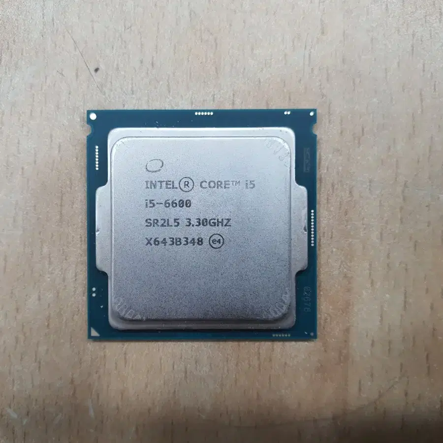 인텔 6세대 i5 6600 CPU 쿨러별도