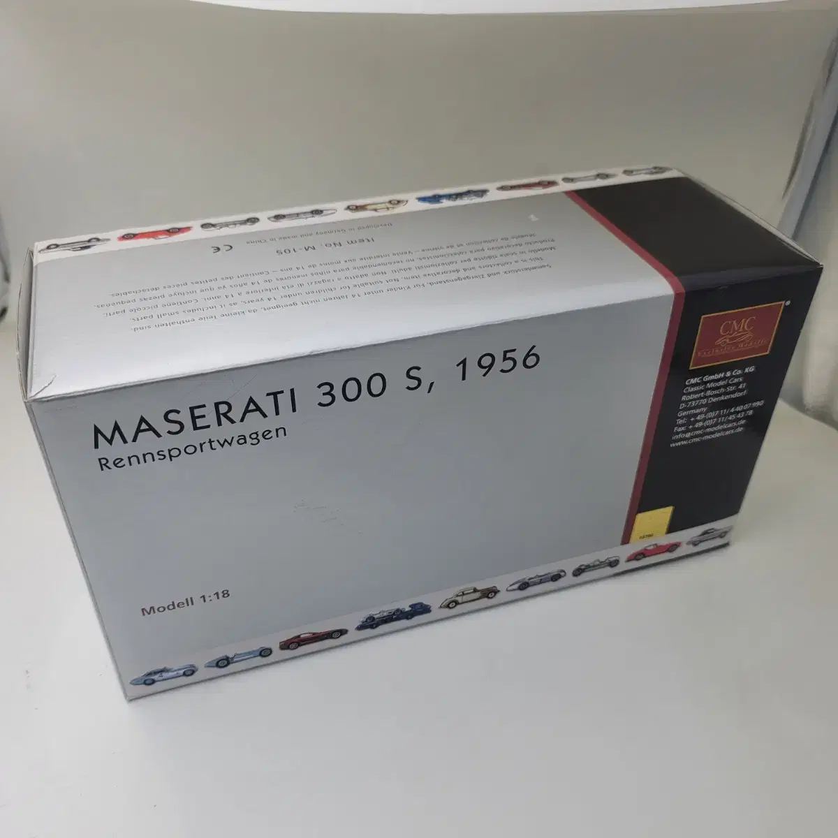 CMC 1:18 Maserati 300S 마세라티 에디션 다이케스팅