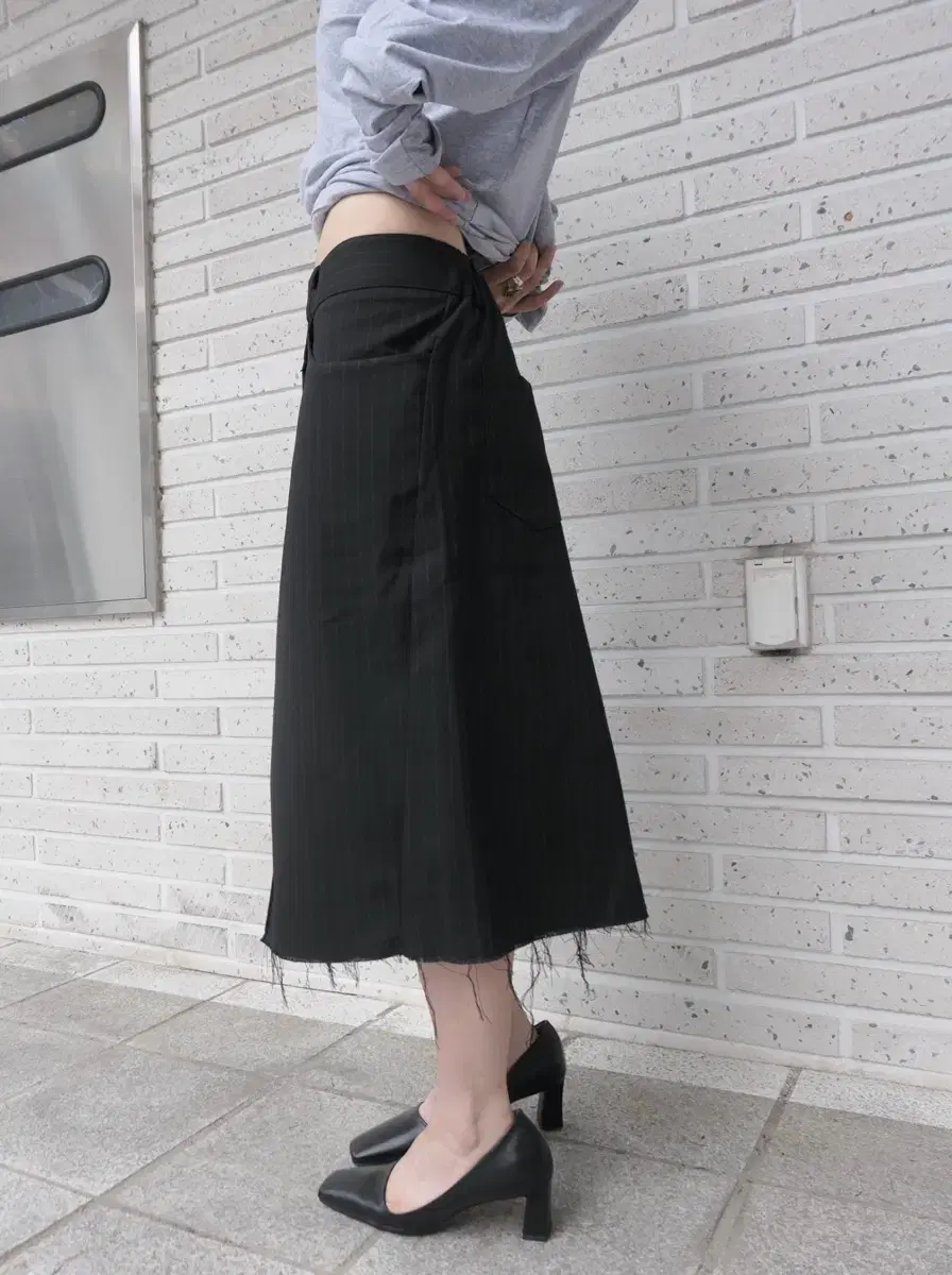 디에이디 pin skirt 스커트