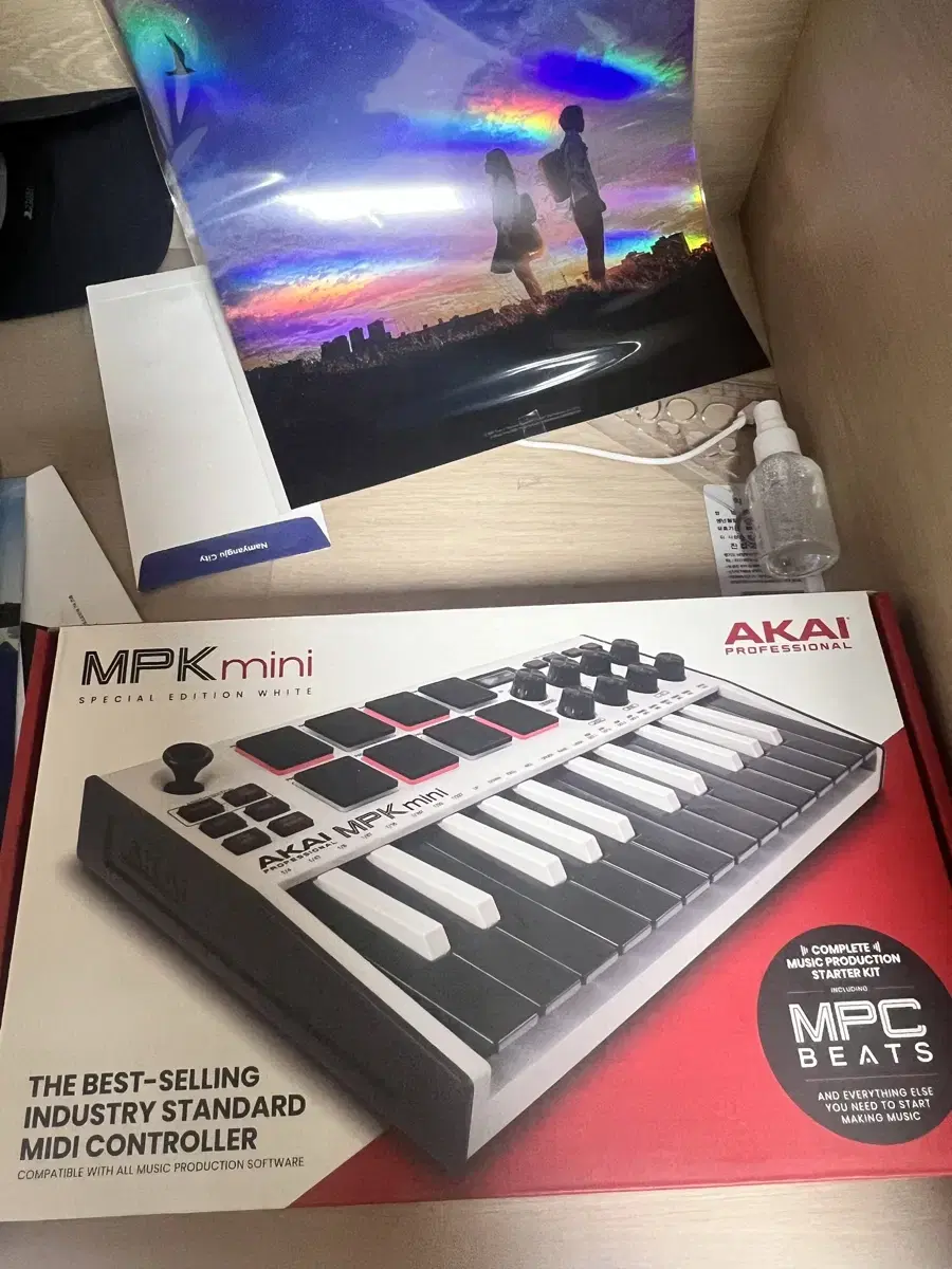 AKAI MPK mini 전자키보드 급처(새상품)