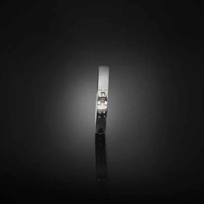 (정품)에르메스 헤라클레스링 18K 화이트골드 61호 3.3mm