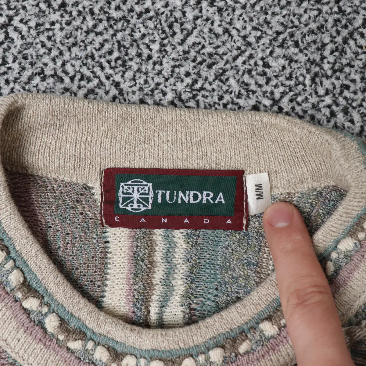 Tundra Canada 툰드라 캐나다 케이블 니트 (해외M)