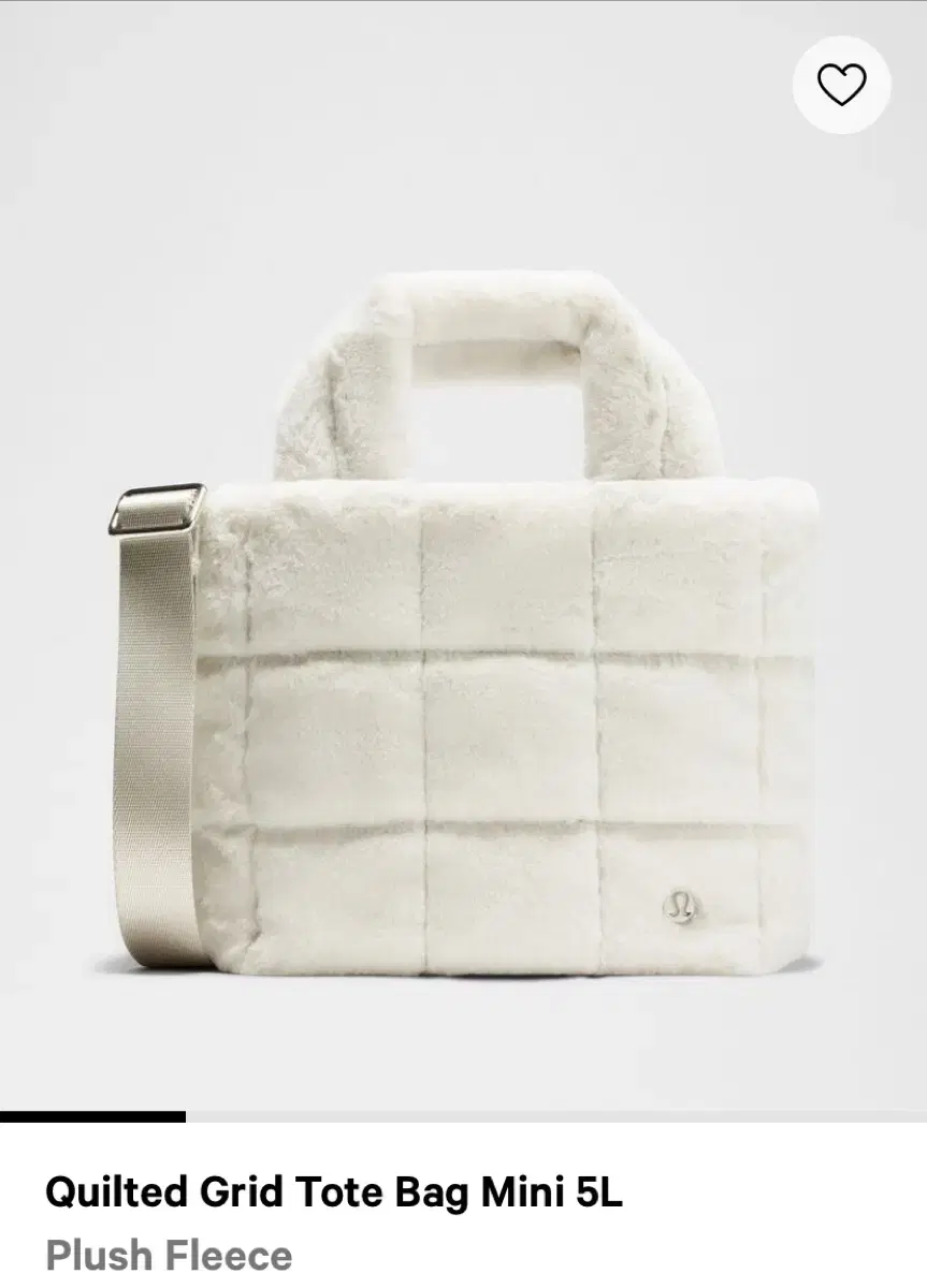 (새상품)룰루레몬 퀼티드 토트백 Quilted Grid Tote Mini