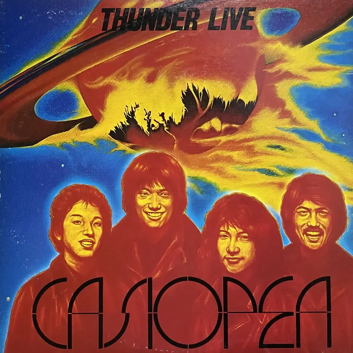 (퓨전)카시오페아 Casiopea -Thunder Live lp