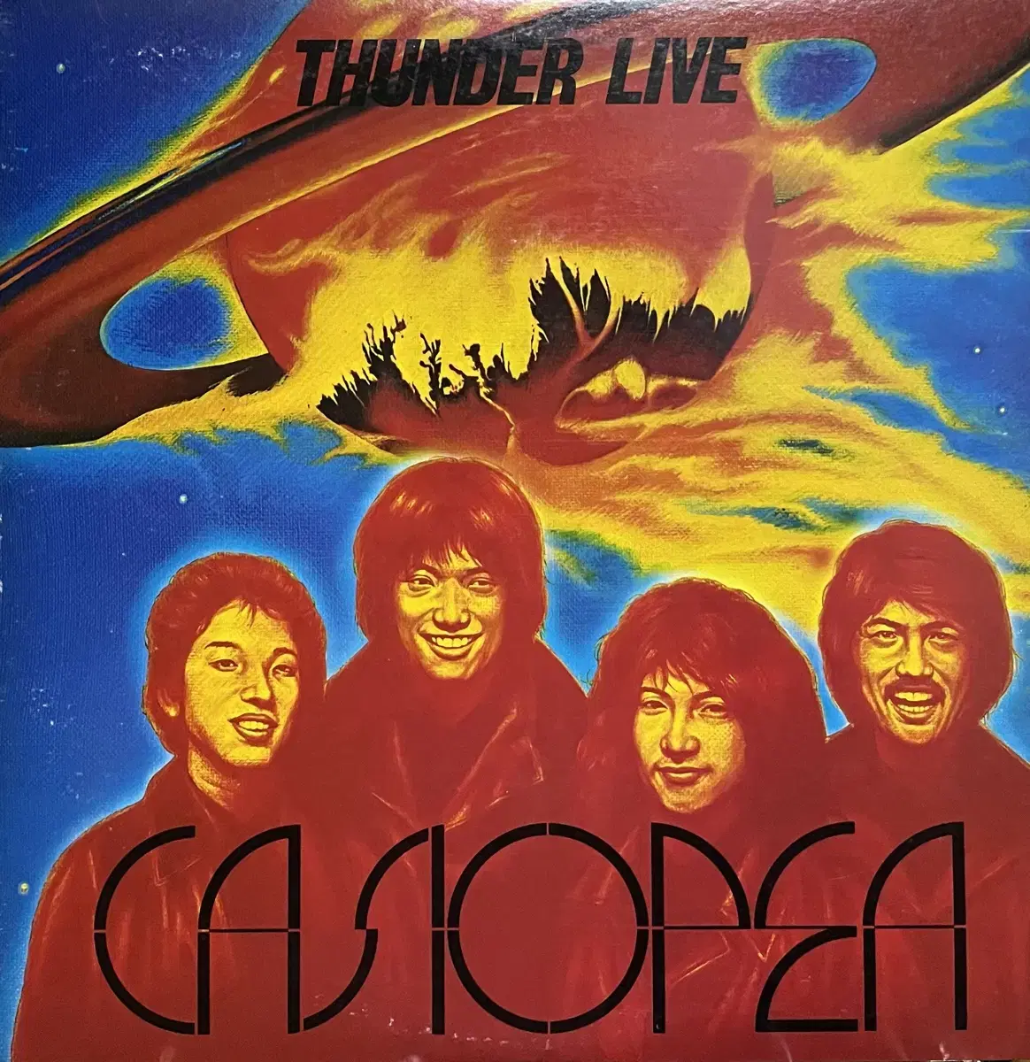 (퓨전)카시오페아 Casiopea -Thunder Live lp