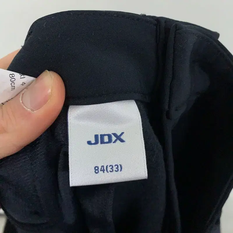 JDX 블랙 골프바지 남자바지 33인치 G02376