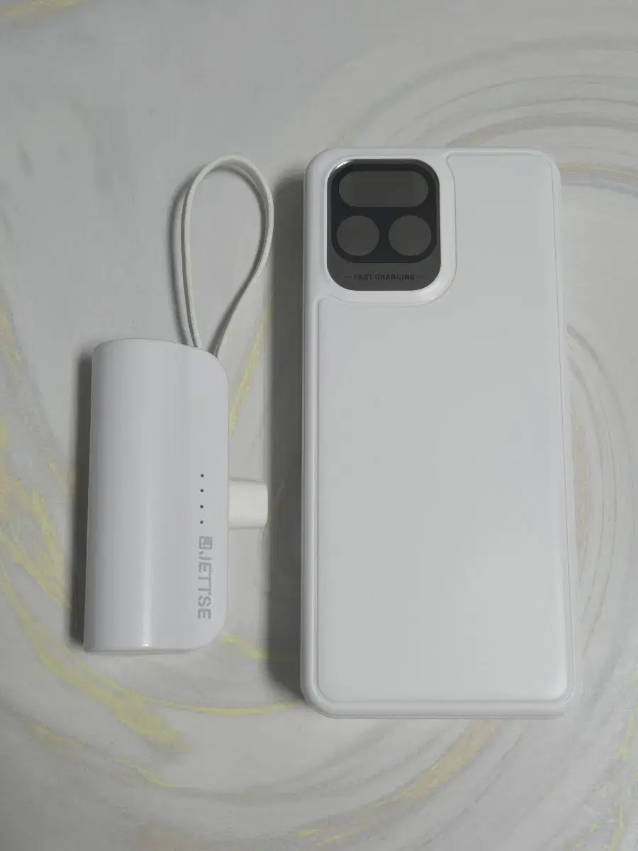 (미사용 새거/고속충전) 보조배터리 대용량 20000mAh + 도킹형 5