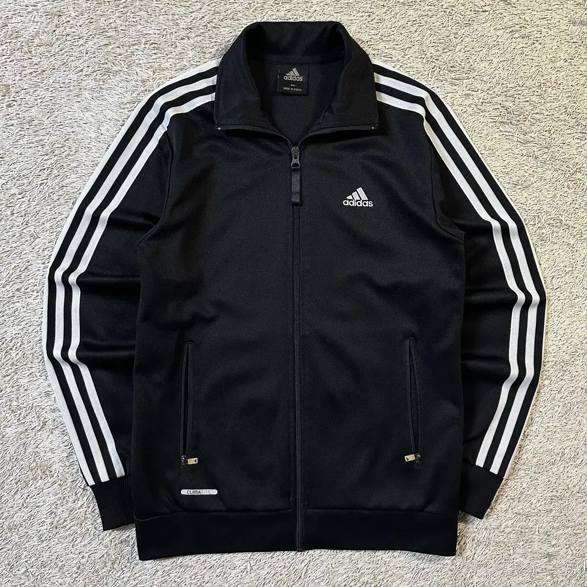 [S] 아디다스 ADIDAS 삼각로고 트랙탑 져지 블랙