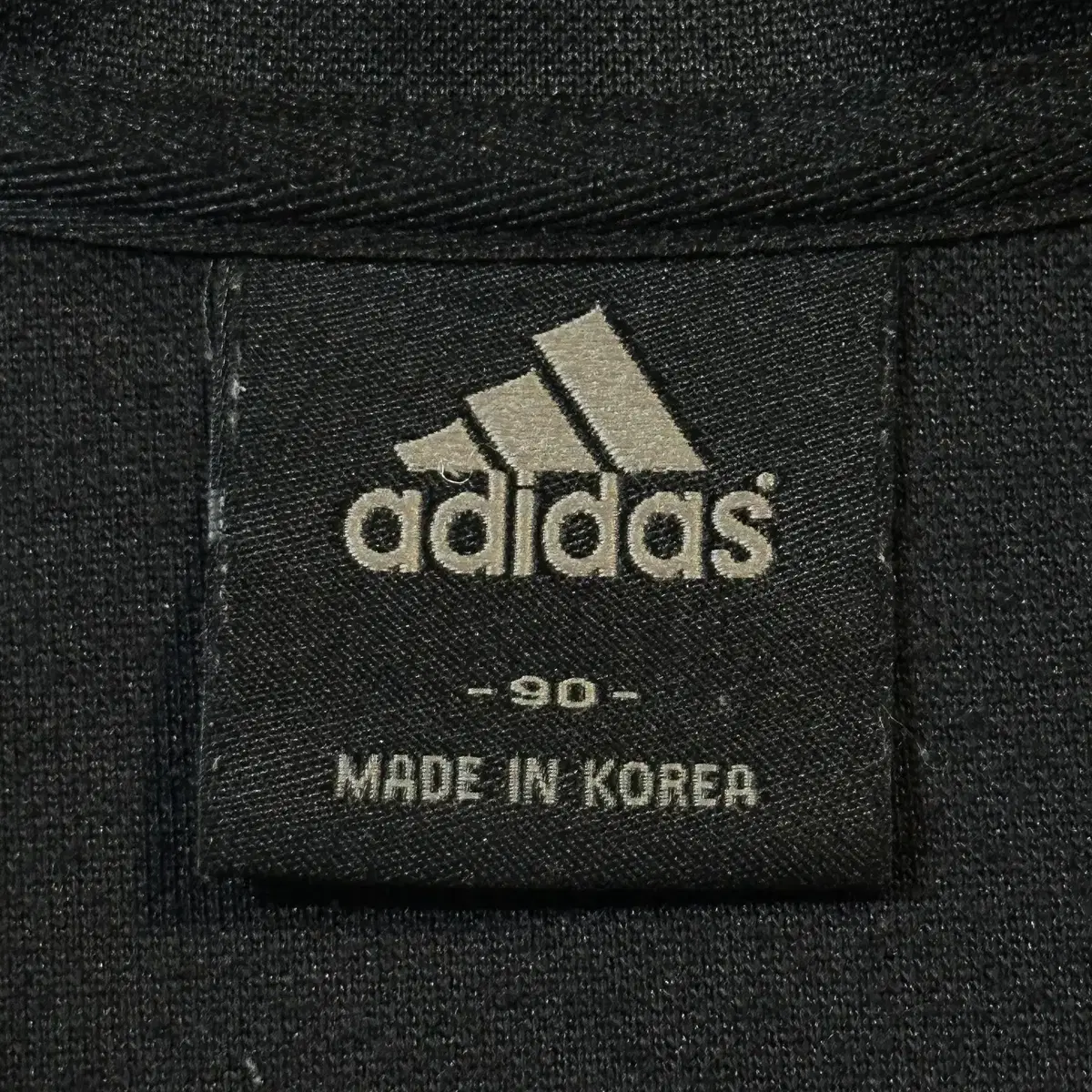 [S] 아디다스 ADIDAS 삼각로고 트랙탑 져지 블랙