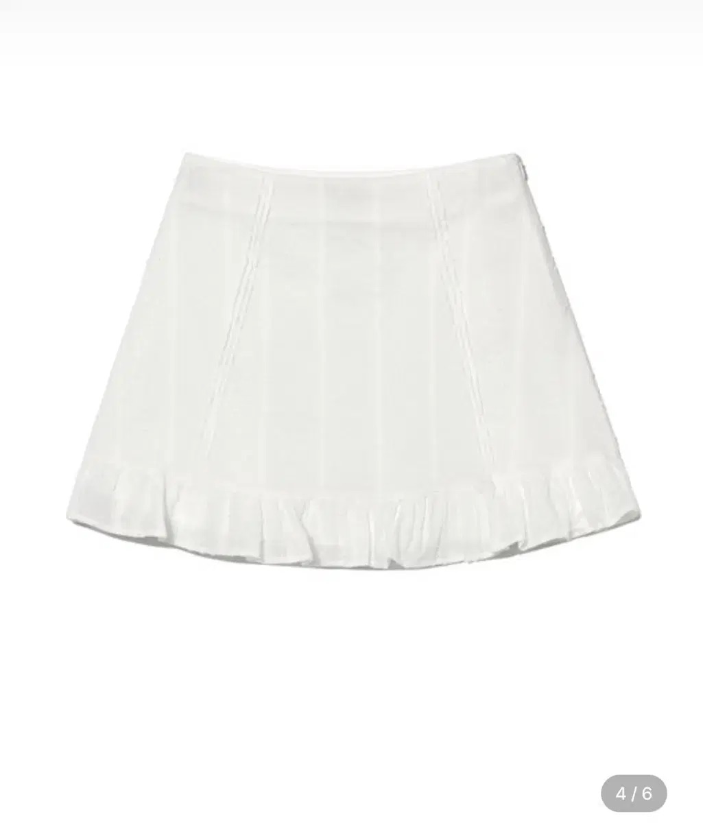 글로니 GAIA DOT SKIRT(WHITE)