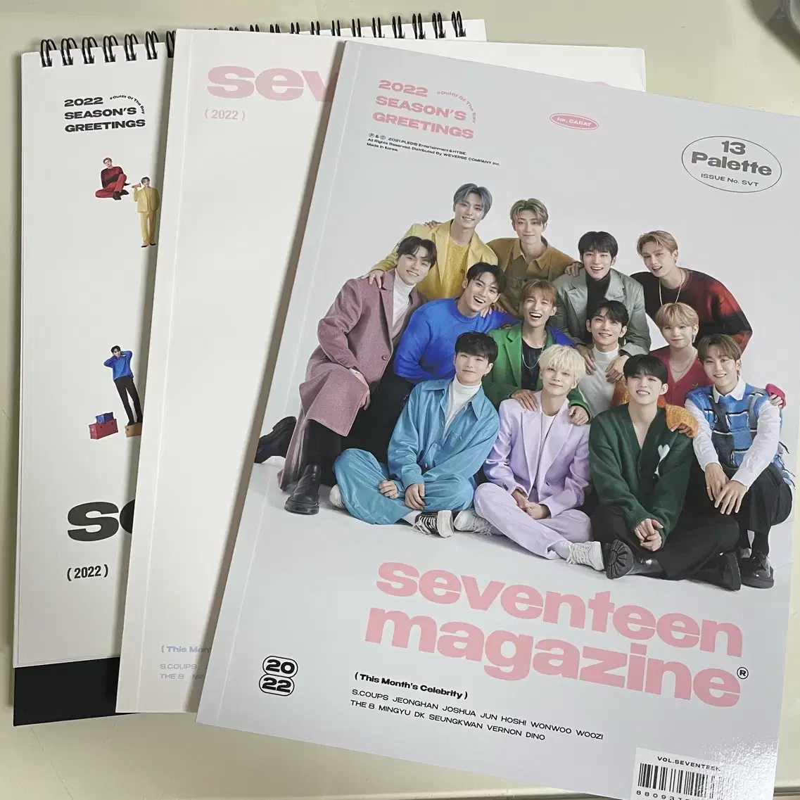 세븐틴 22시그 시즌그리팅