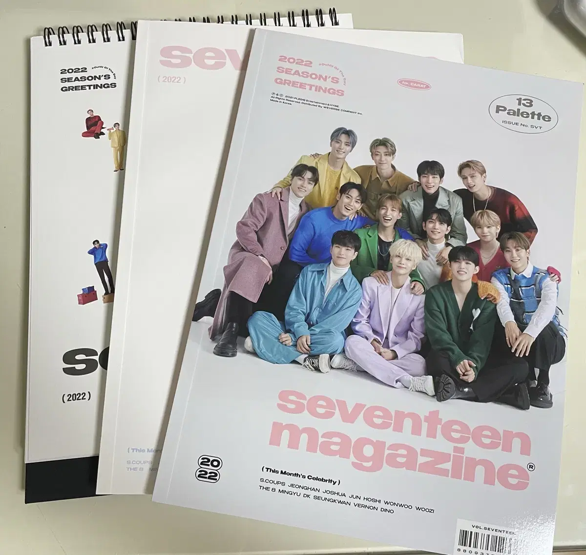 세븐틴 22시그 시즌그리팅