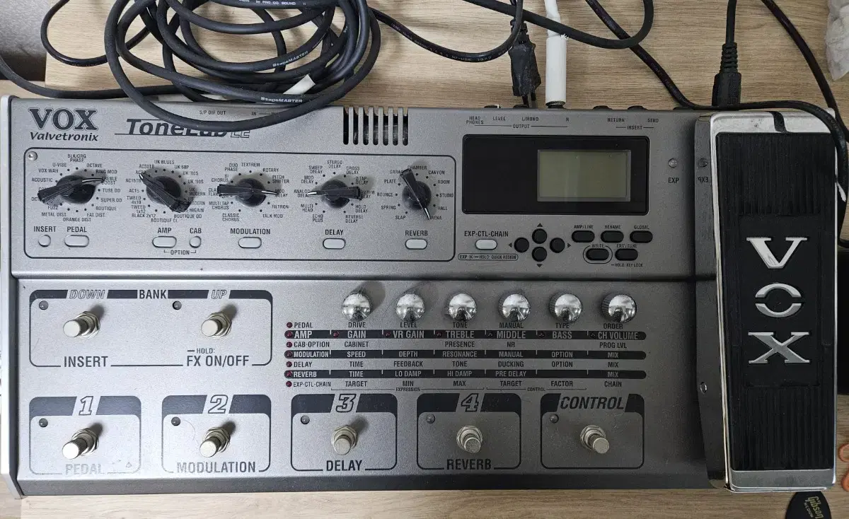 VOX 복스 Valvetronix ToneLab LE 멀티이펙터