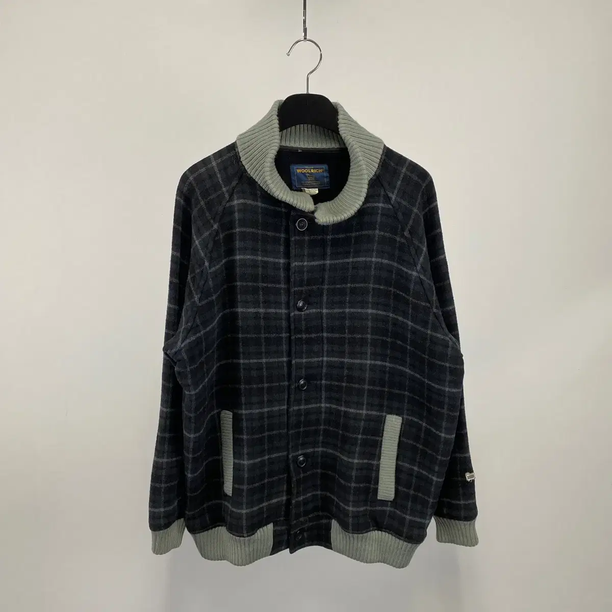 빈티지 WOOLRICH 울 체크 자켓