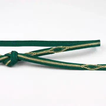 허리띠 와타케 금은선 금은선입 가닥방 짙은 녹색