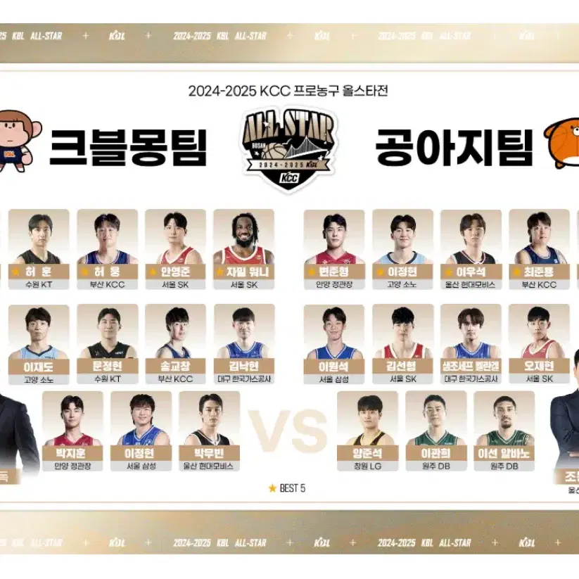 kbl 올스타전 카드 2025 (예약분철)