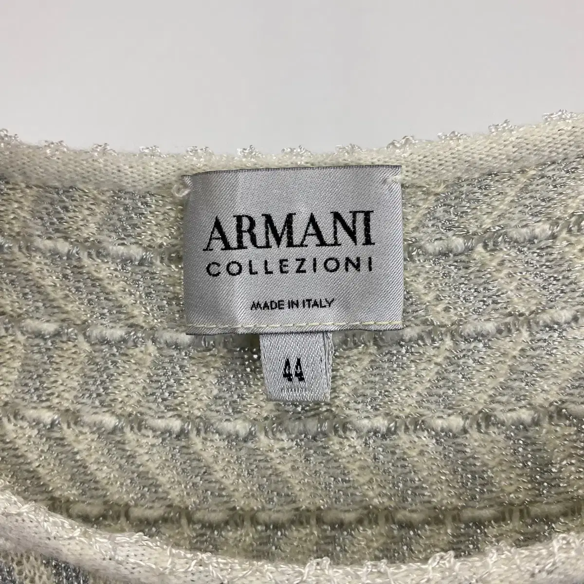 빈티지 ARMANI COLLEZIONI 패턴 탑