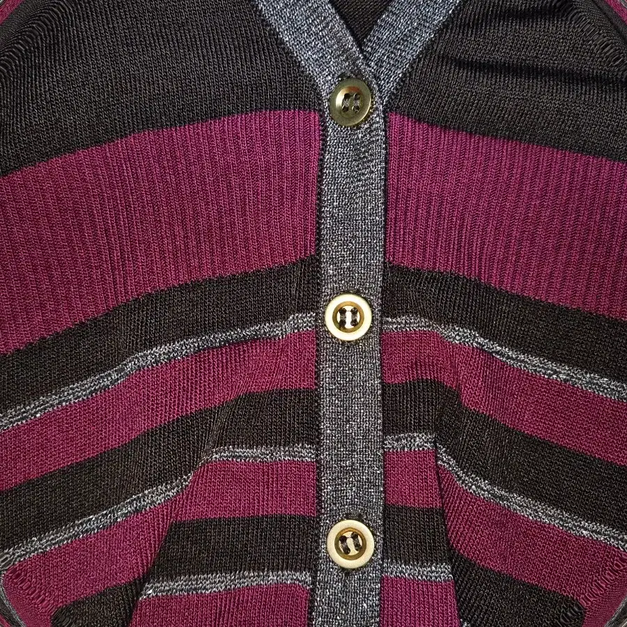 Vintage pink stripe Cardigan