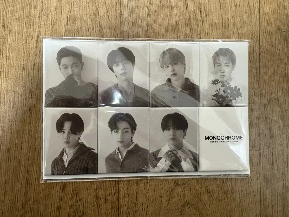 BTS Monochrome Magnet Set for Sale