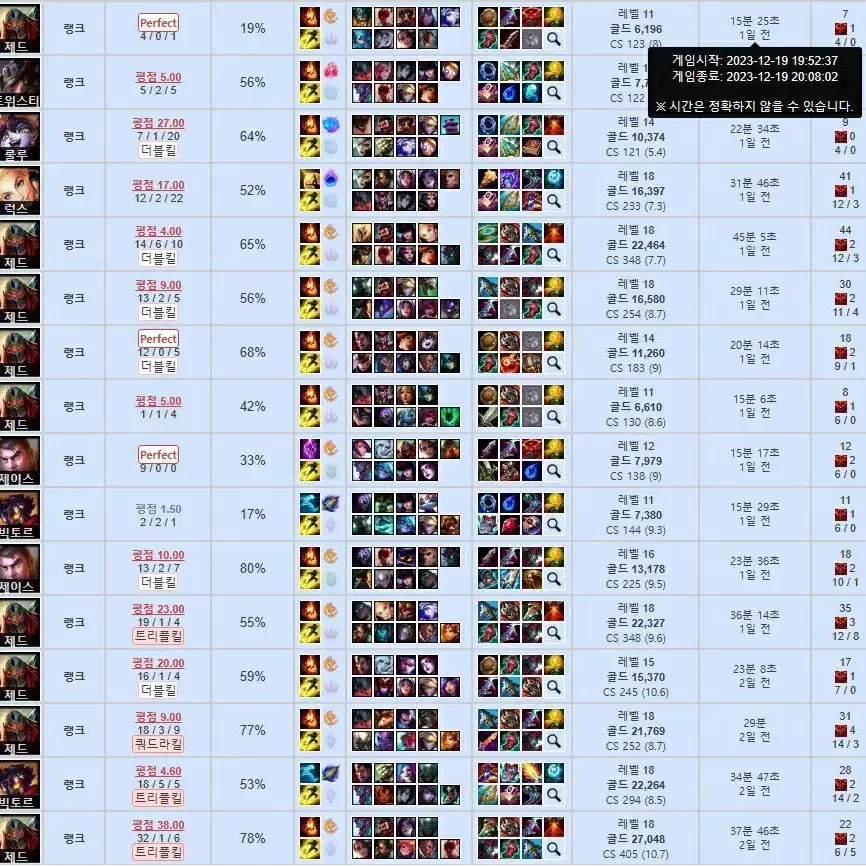 리그오브레전드 LOL 5 + 1