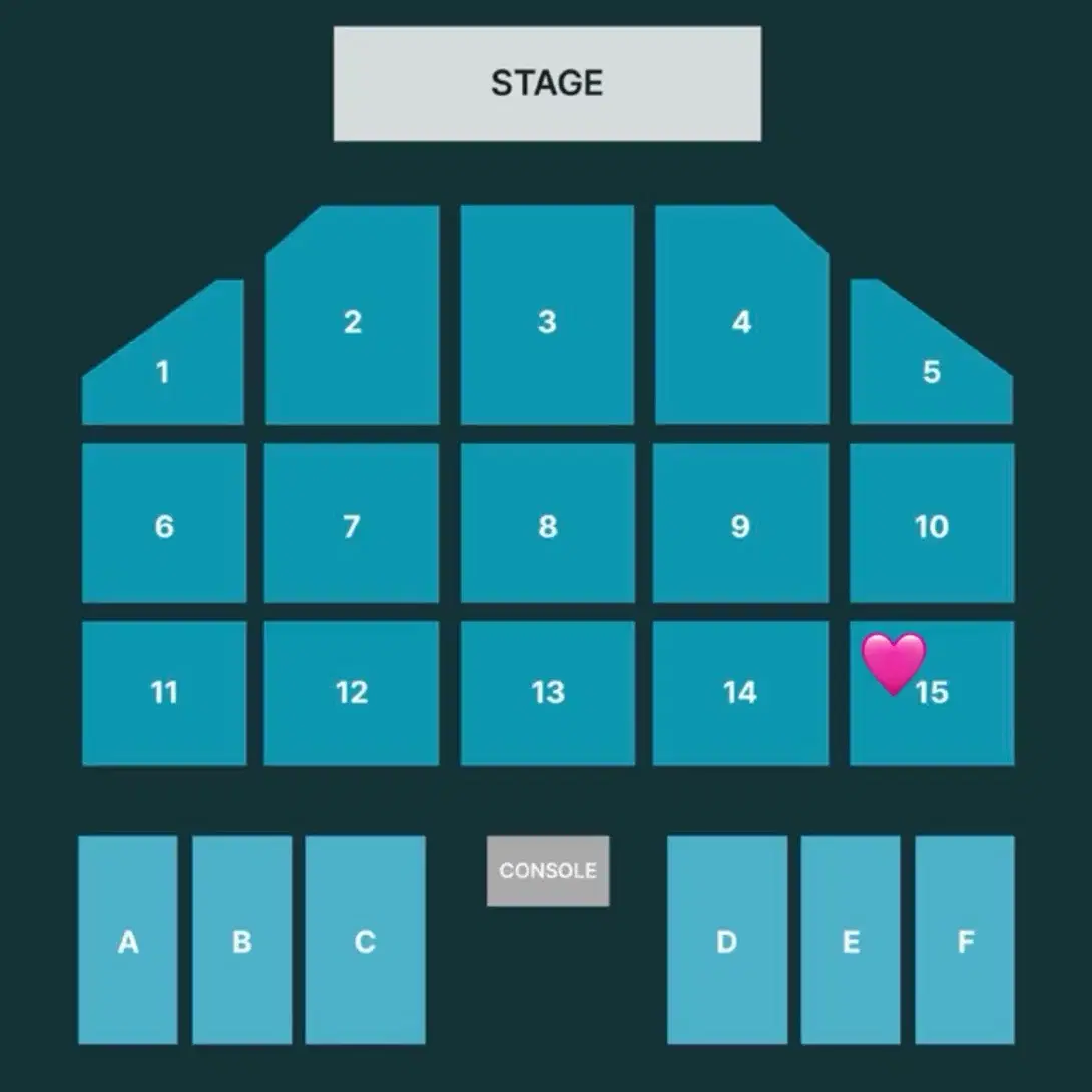 데이식스 부산콘 첫콘 15구역 3열 양도