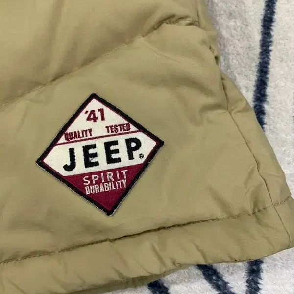 JEEP 덕다운 패딩 베스트 S