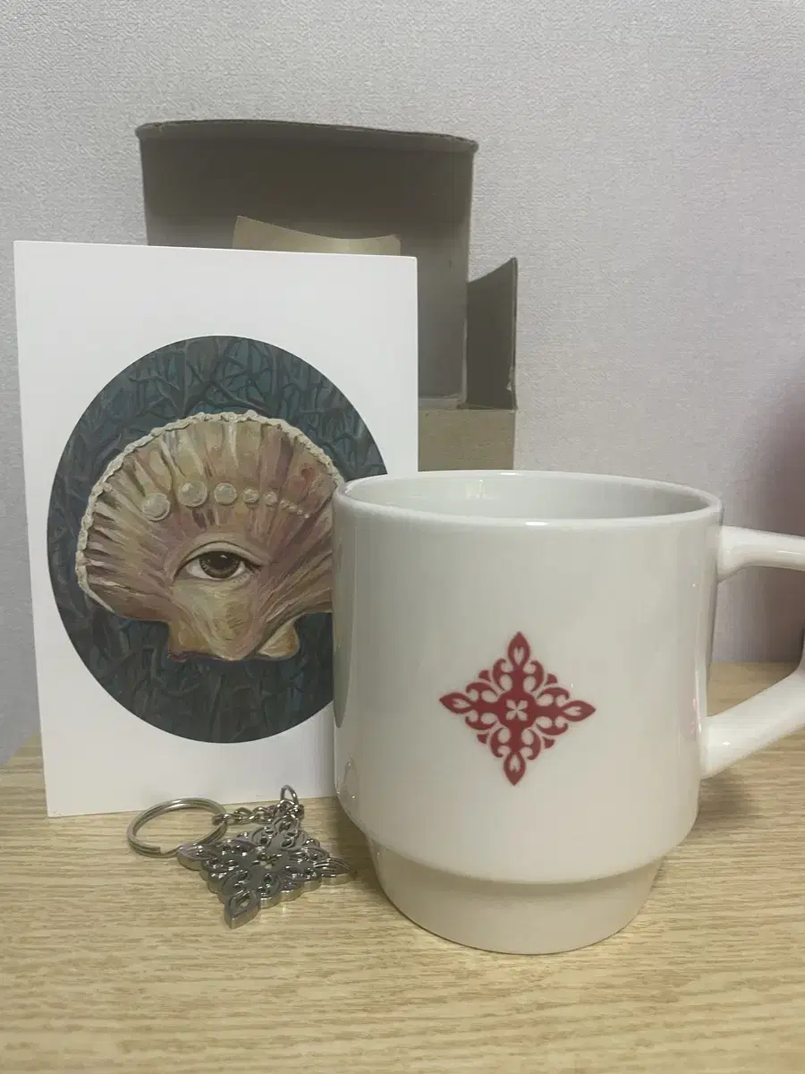 Quick sale) jung ilhoon Exhibition tiny ark mug, postcard Sell