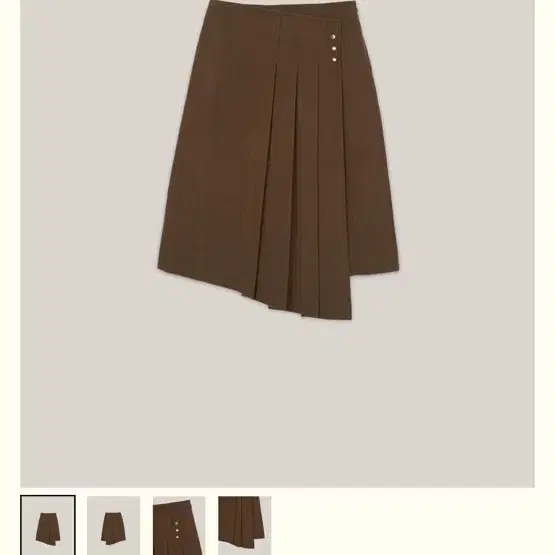 새상품)아우로 플리츠 스커트 S CLASSIC PLEATS SKIRT